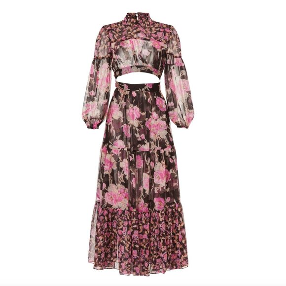 MISA LOS ANGELES Charlotta Maxi Dress Size Medium - Picture 3 of 8